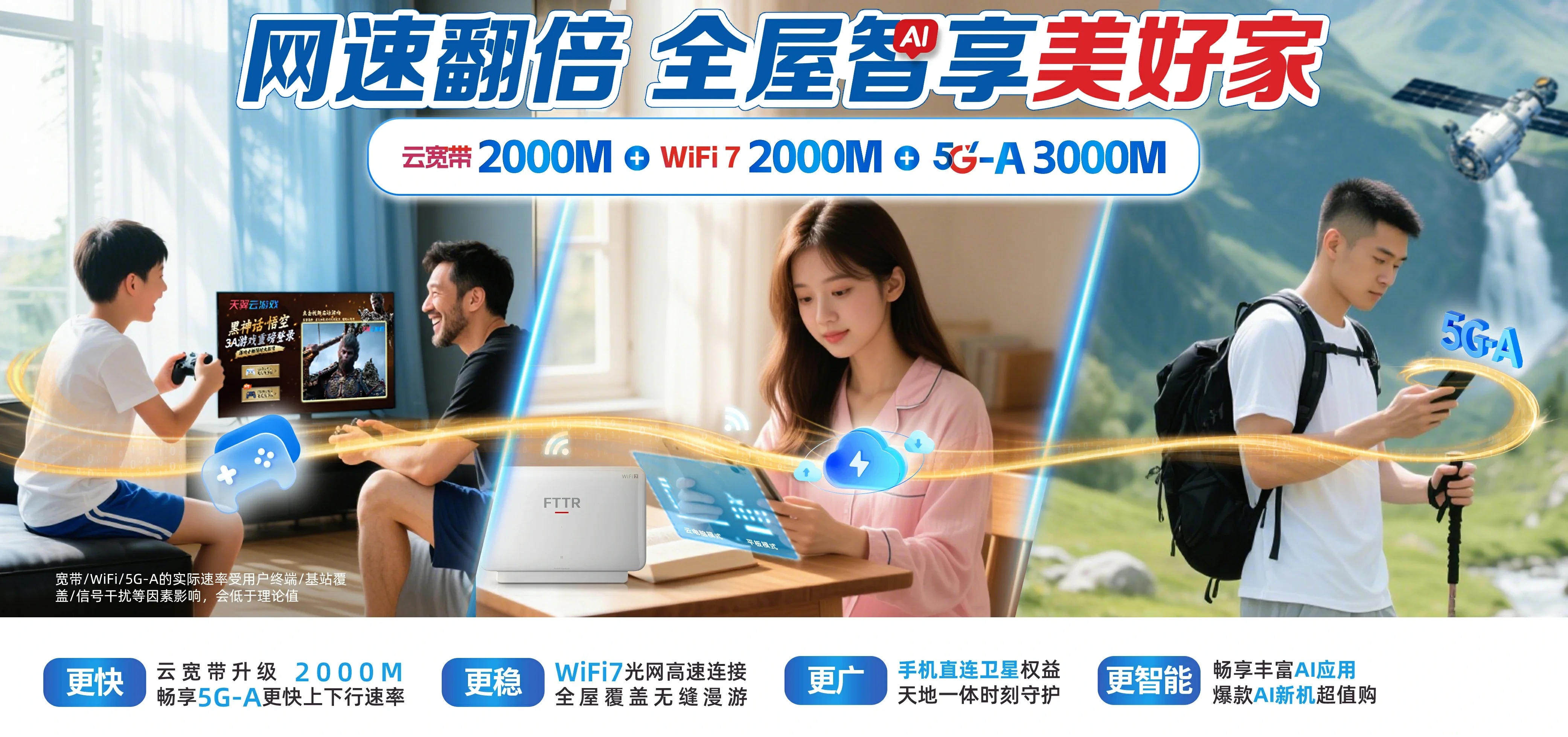 中国电信 广州电信宽带 宽带套餐